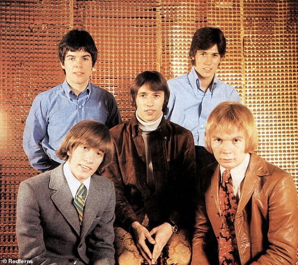 92212457 14098239 Pictured Top L R Vince Melouney Maurice and Barry Gibb bottom Ro a 41 1732008125980