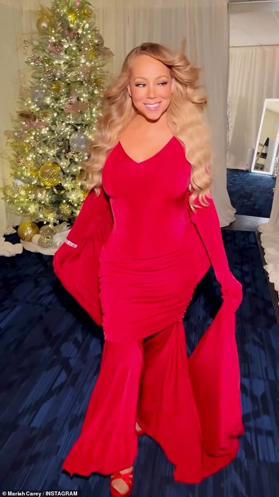 92689971 14147697 Mariah Carey appeared on Instagram this Sunday to give a warm we a 3 1733150203698