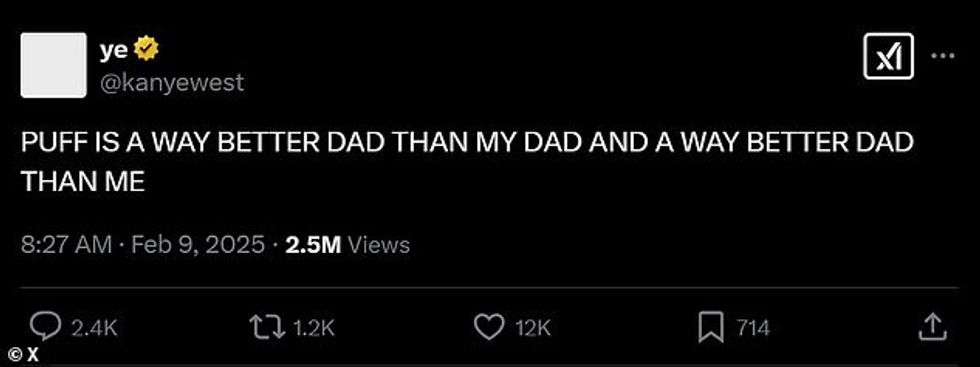 95032175 14378425 West praised Diddy as a parent calling him a way better dad than a 7 1739139554957