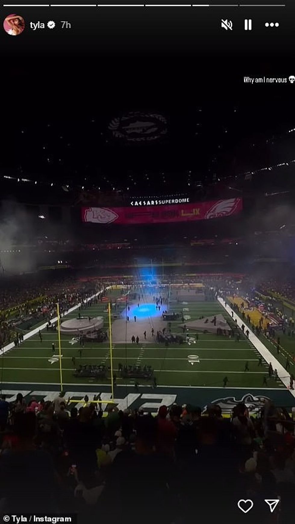 95046355 14379799 She also shared a snap of the stadium a 5 1739180547737