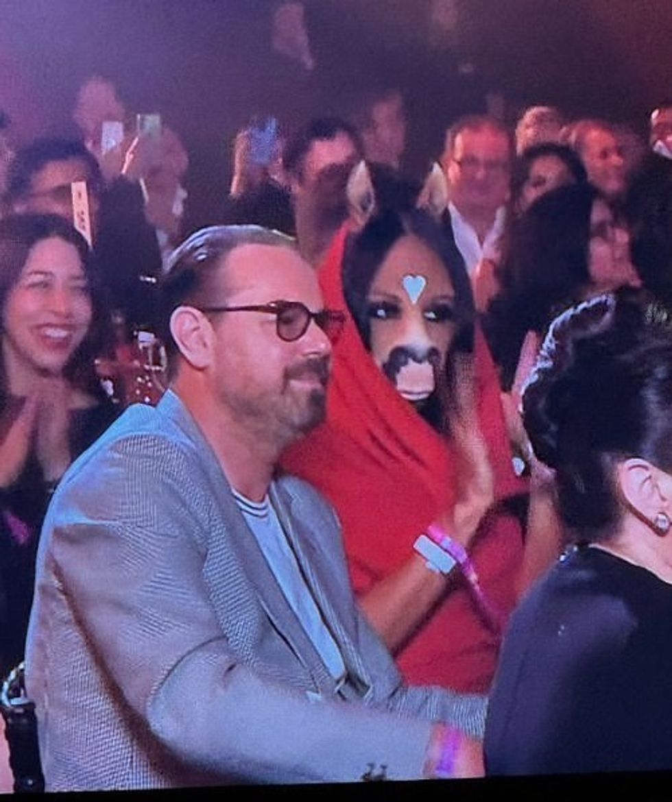 95733057 14451505 Throughout the ceremony the horse was sat at a table beside Dann m 35 1740879483895