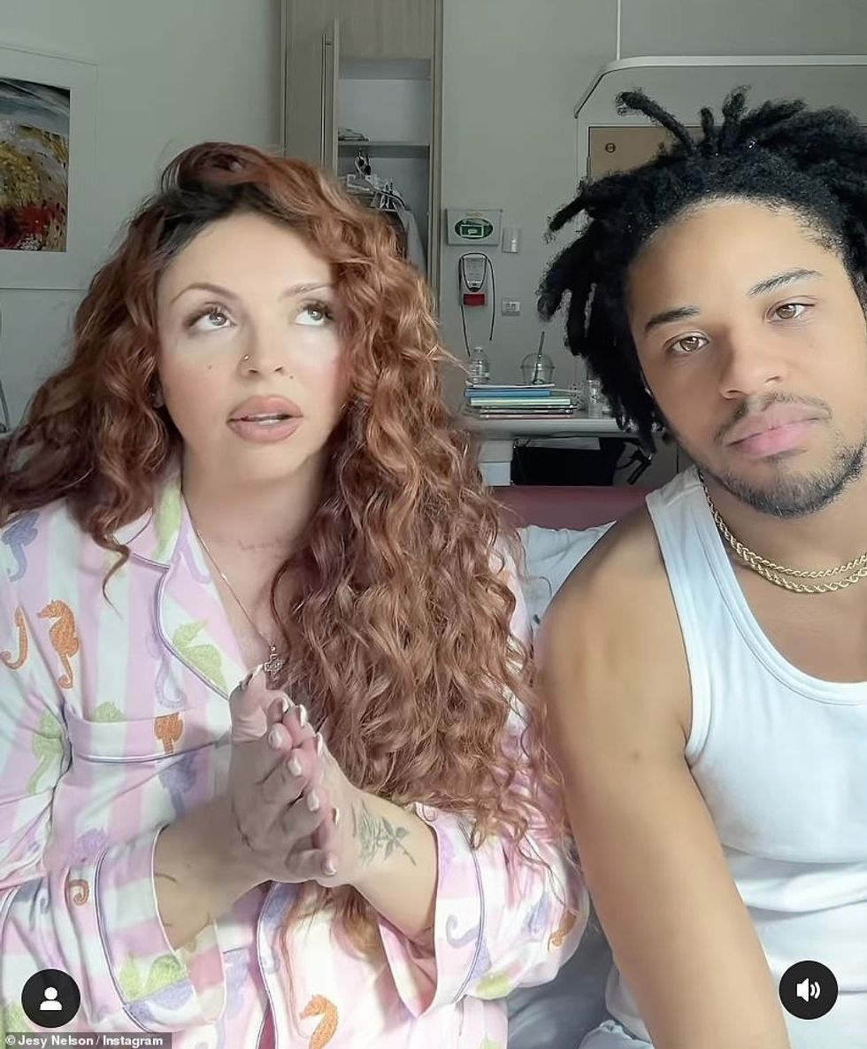 96727039 14552639 Jesy Nelson shared a welcome pregnancy update from the hospital a 64 1743366606088