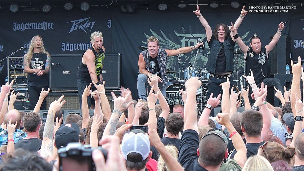 993662 fozzy chris jericho heavy metal concert concerts microphone h