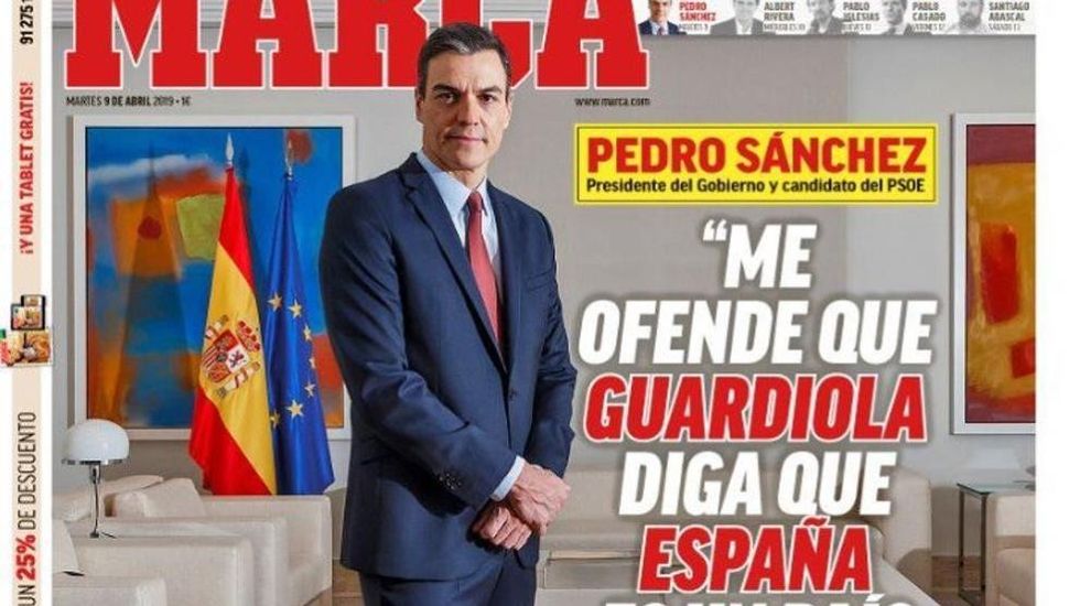 a pedro sanchez le ofende que guardiola diga que espana es un pais autoritario