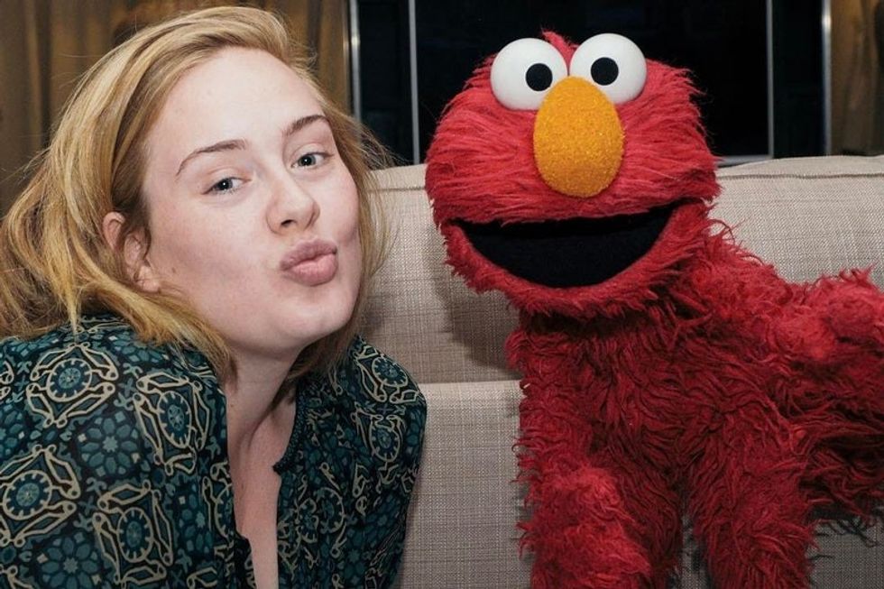 adele no makeup insta
