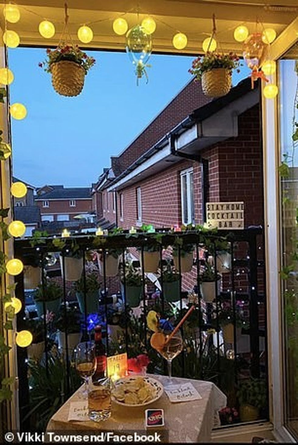 AFTER: Vikki transformed her space into a 'magical' haven