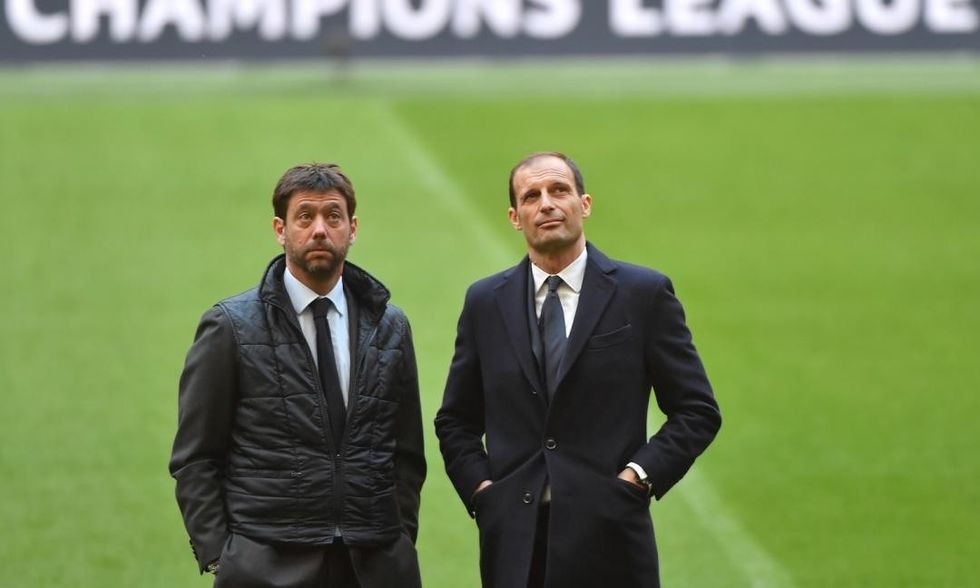 Agnelli.Allegri.Juve .sguardo.inalto.2019.