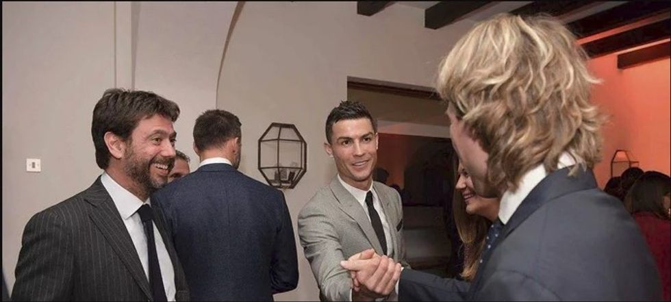 agnelli ronaldo nedved