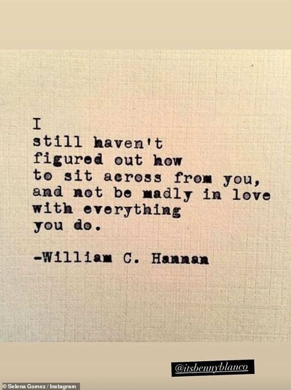 Ajo ndau gjithashtu një citim nga William C. Hannan që thoshte: