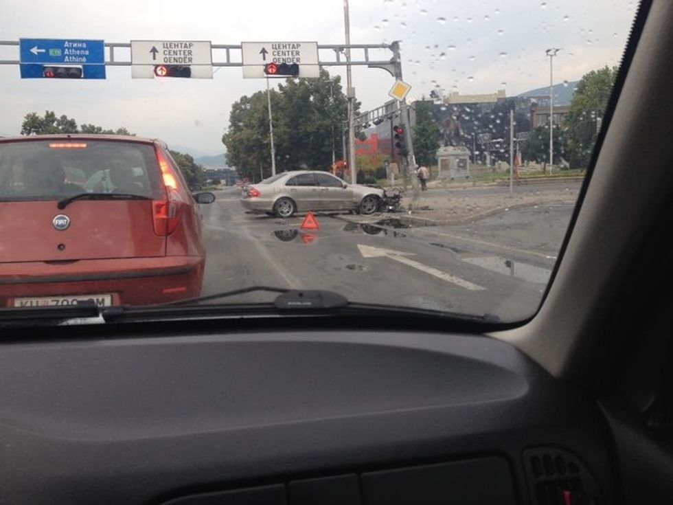 Aksident ne Mavrovka 1