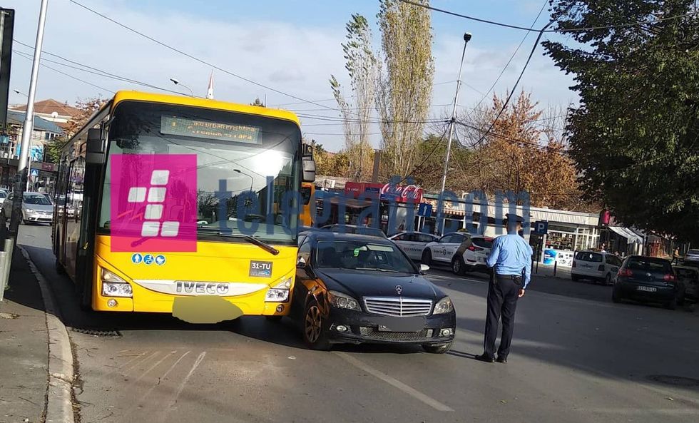 Aksident ne Prishtine 1