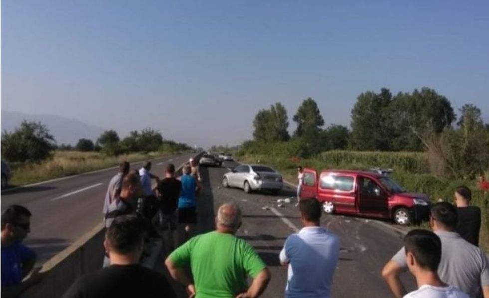 Aksident Tetove Gostivar 3