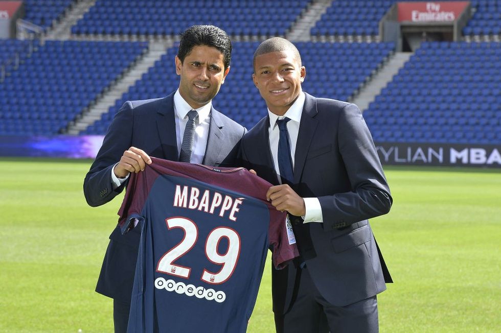 Al Khelaifi Mbappe