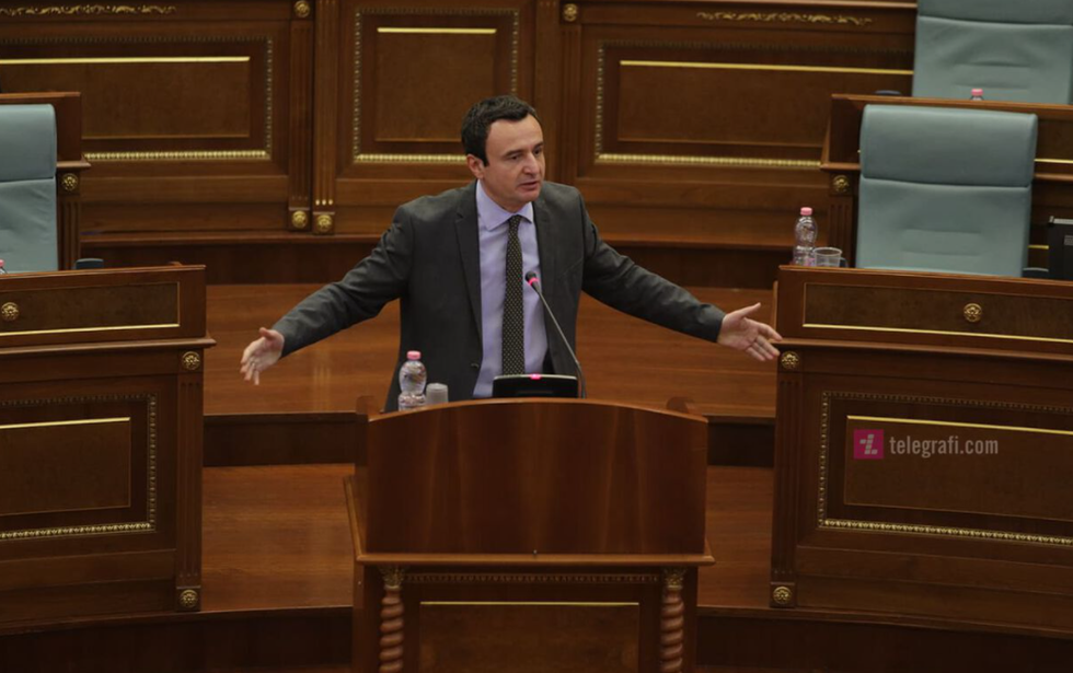 Albin Kurti ne Kuvend