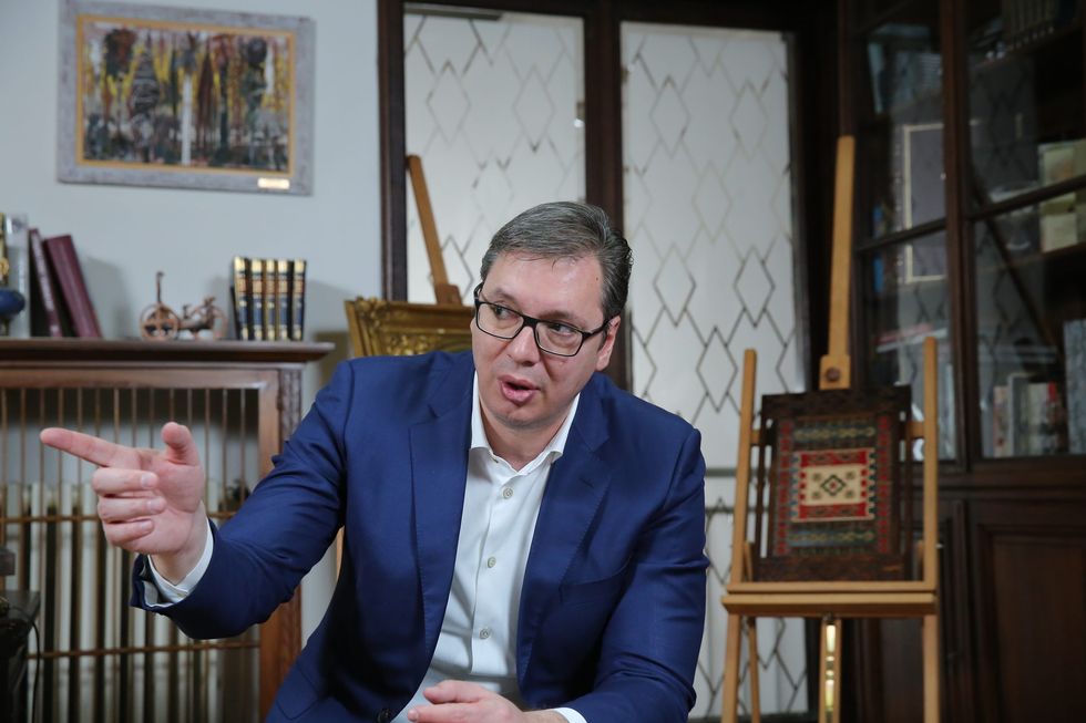 aleksandar vucic intervju 280218 RAS foto zoran loncarevic 119 scaled 1