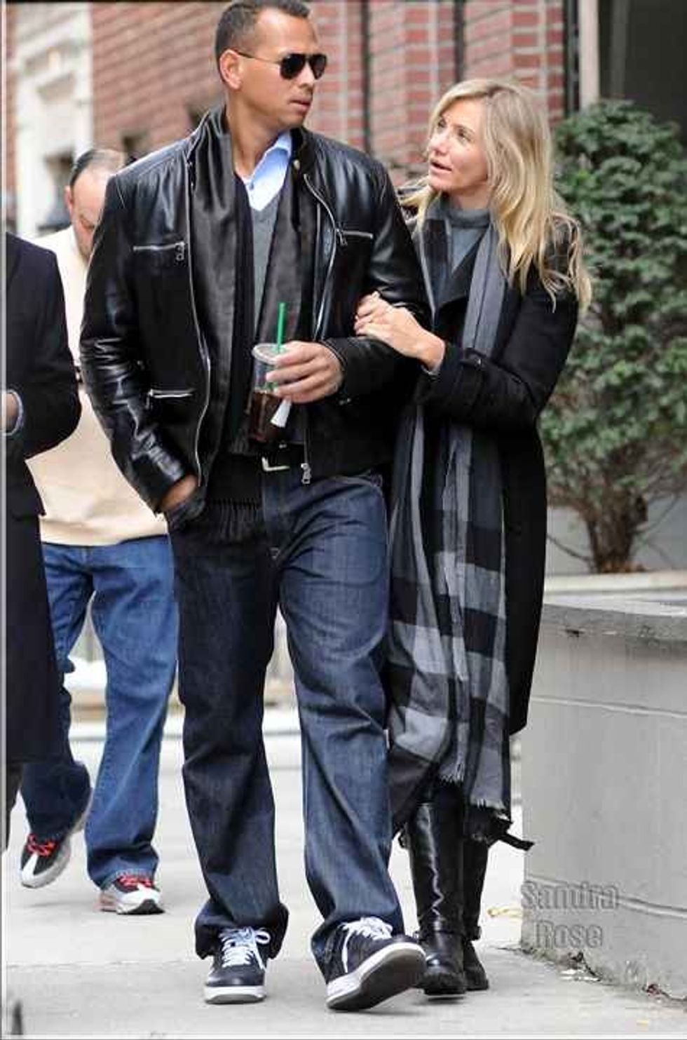 Alex Rodriguez and Cameron Diaz INF