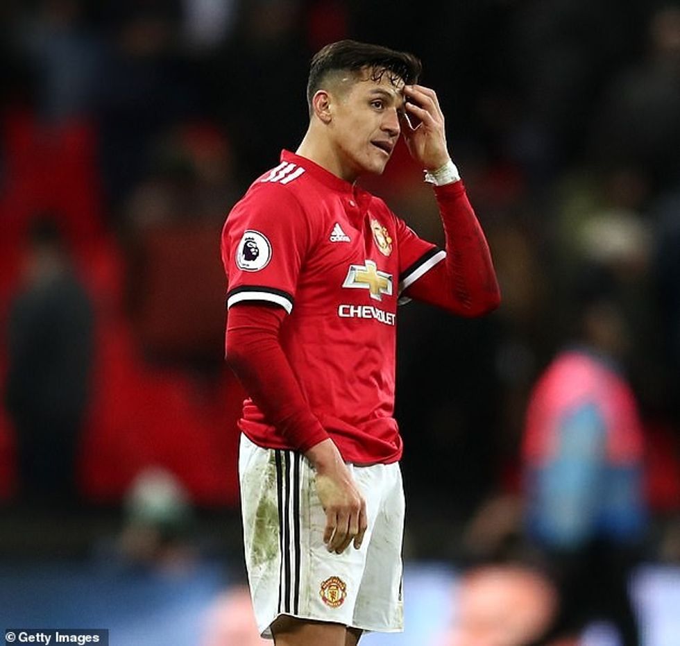 Alexis Sanchez is proving to be United's most costly transfer flop after signing in 2018