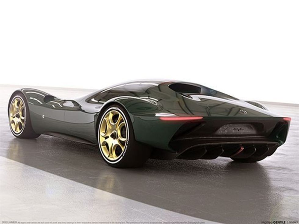 Alfa Romeo me model të mahnitshëm që ka pamje shumë të veçantë foto 2