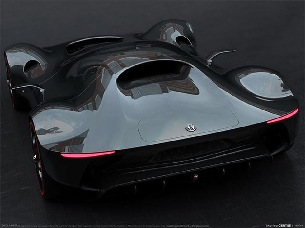 Alfa Romeo me model të mahnitshëm që ka pamje shumë të veçantë foto 5