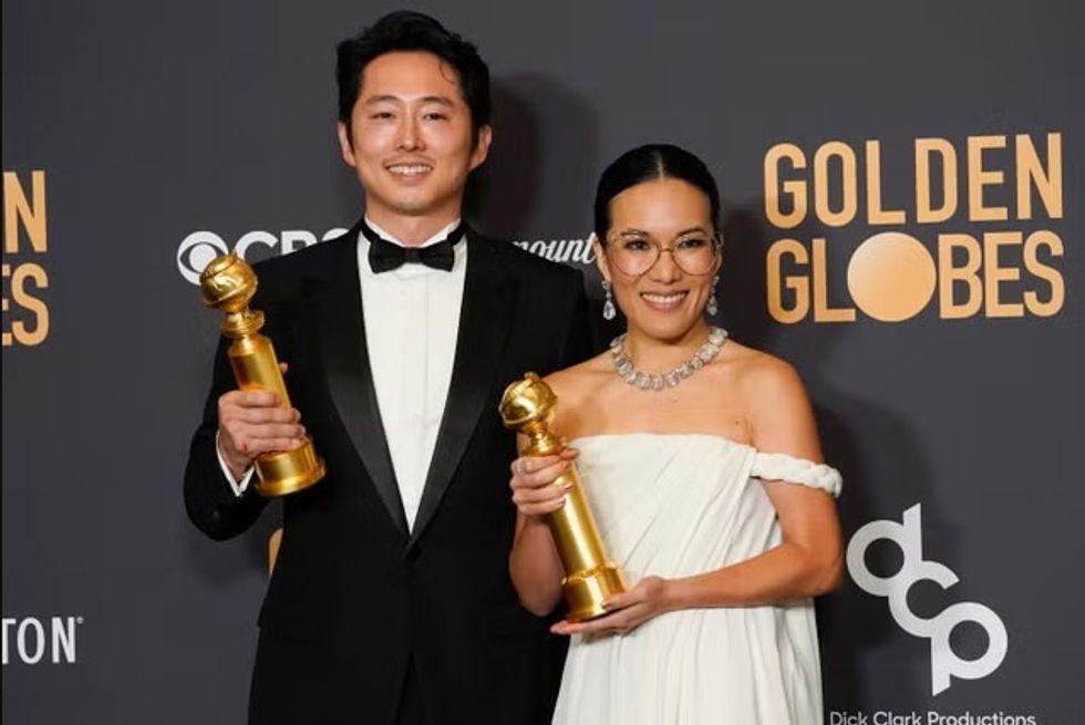 Ali Wong and Steven Yeun won Golden Globes for ‘BEEF