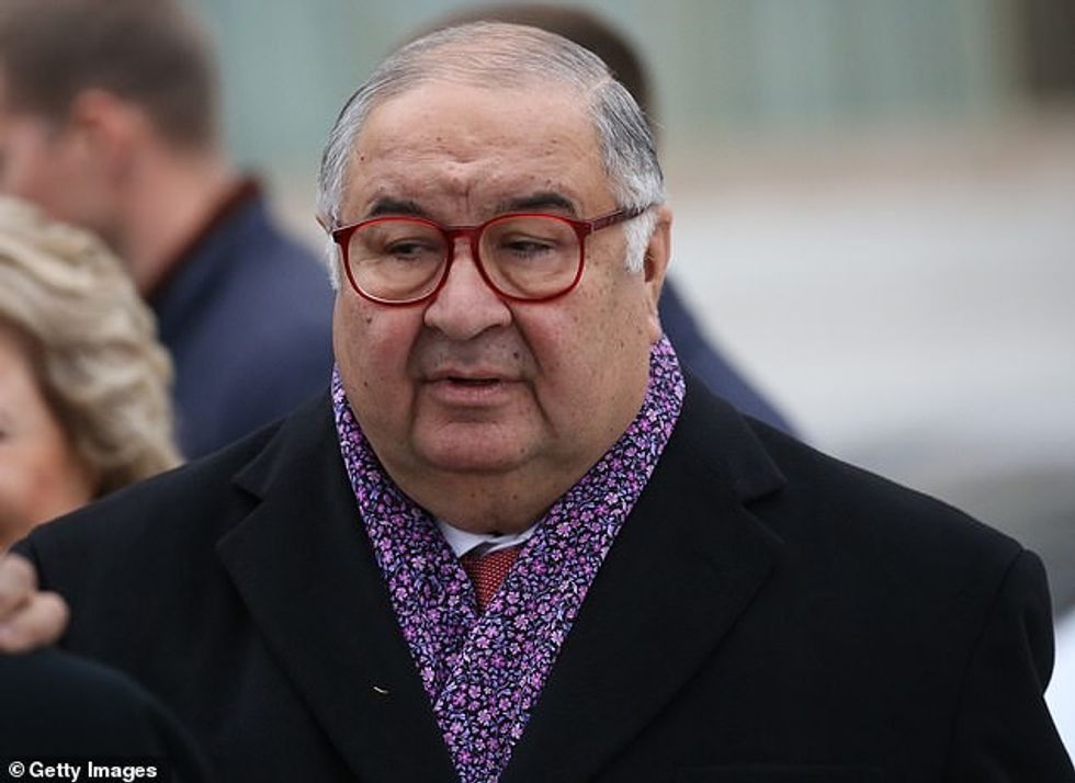 Alisher Usmanov has had his assets frozen and given a travel ban as part of EU sanctions