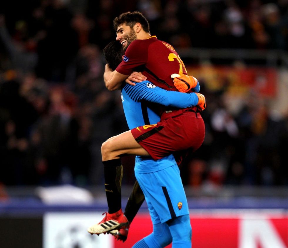 Alisson Becker Federico Fazio