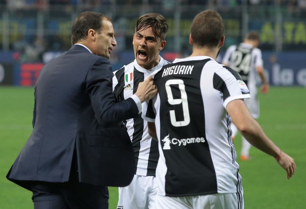 Allegri Dybala Higuain
