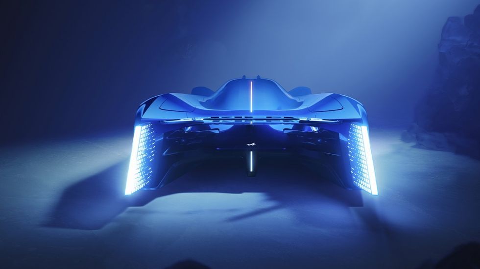 Alpine Alpenglow - hydrogen powered race car for the road