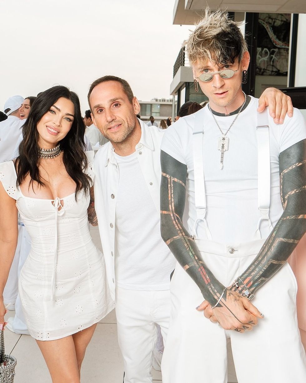 Also there were Megan Fox and Machine Gun Kelly