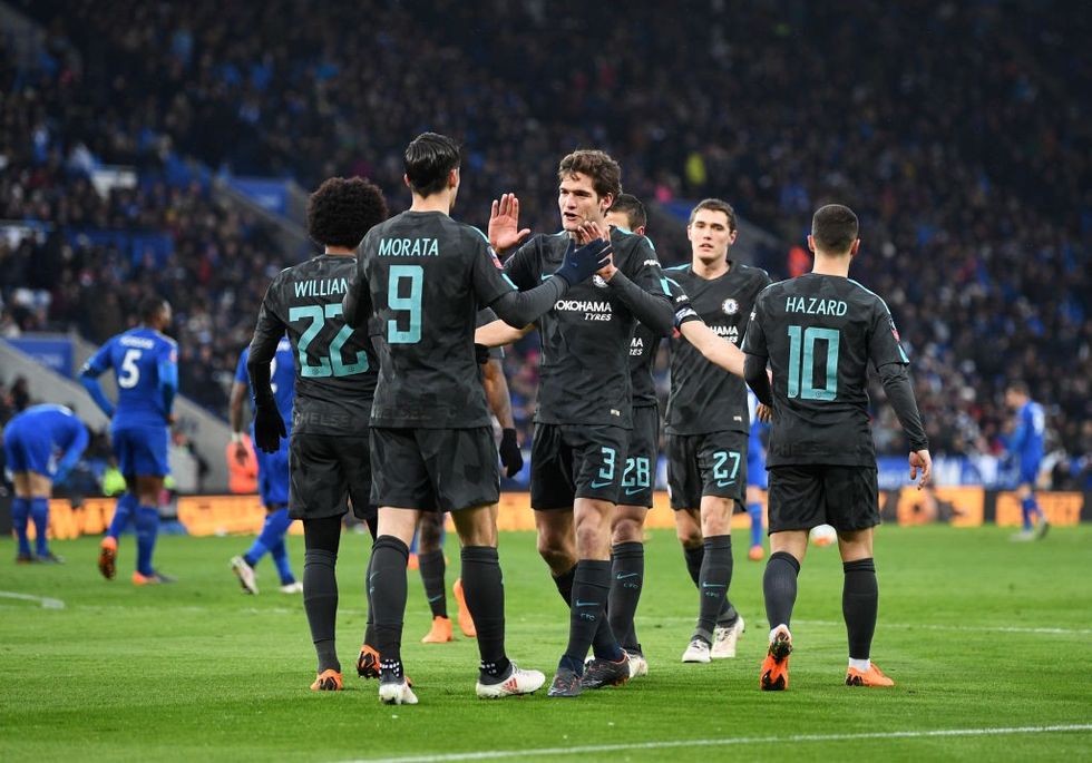 Alvaro Morata Leicester