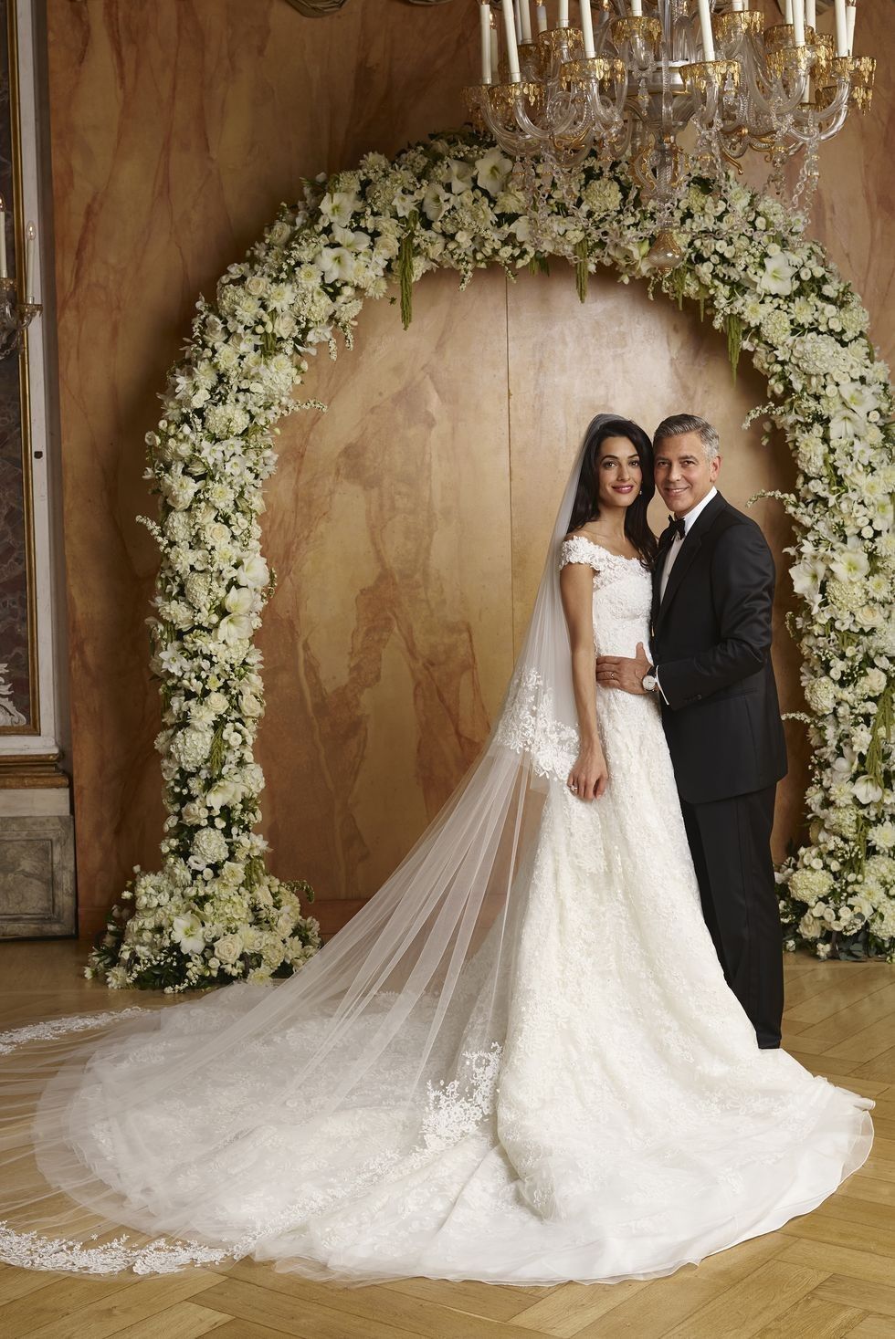 Amal and George Clooney