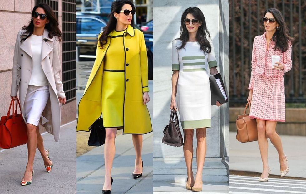 Amal Clooney does work style perfectly on kamdora 1