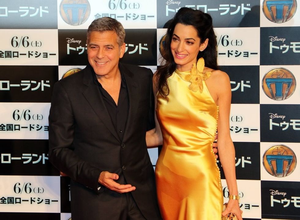 Amal George Clooney Tomorrowland Premiere Tokyo