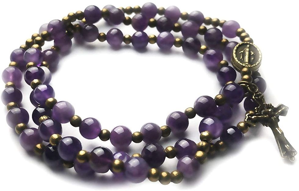 AMETHYST STONE SET