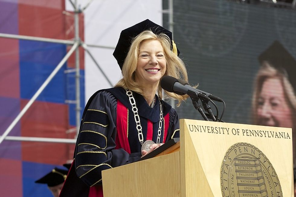 Amy Gutmann University of Pennsylvania Commencement 2009 01