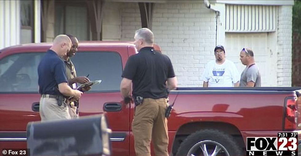 An father from Oklahoma has been arrested after his two young kids were left in a locked truck for five hours and died