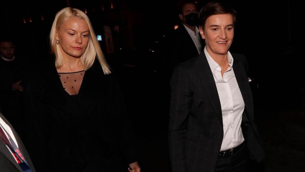 Ana Brnabic i Milica Djurdjic