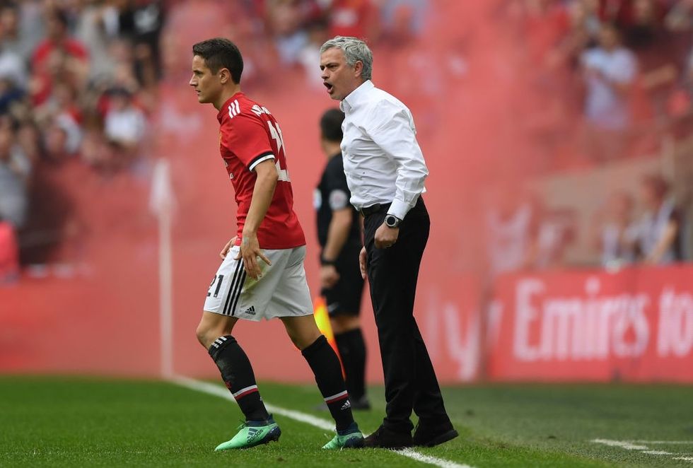 Ander Herrera Jose Mourinho