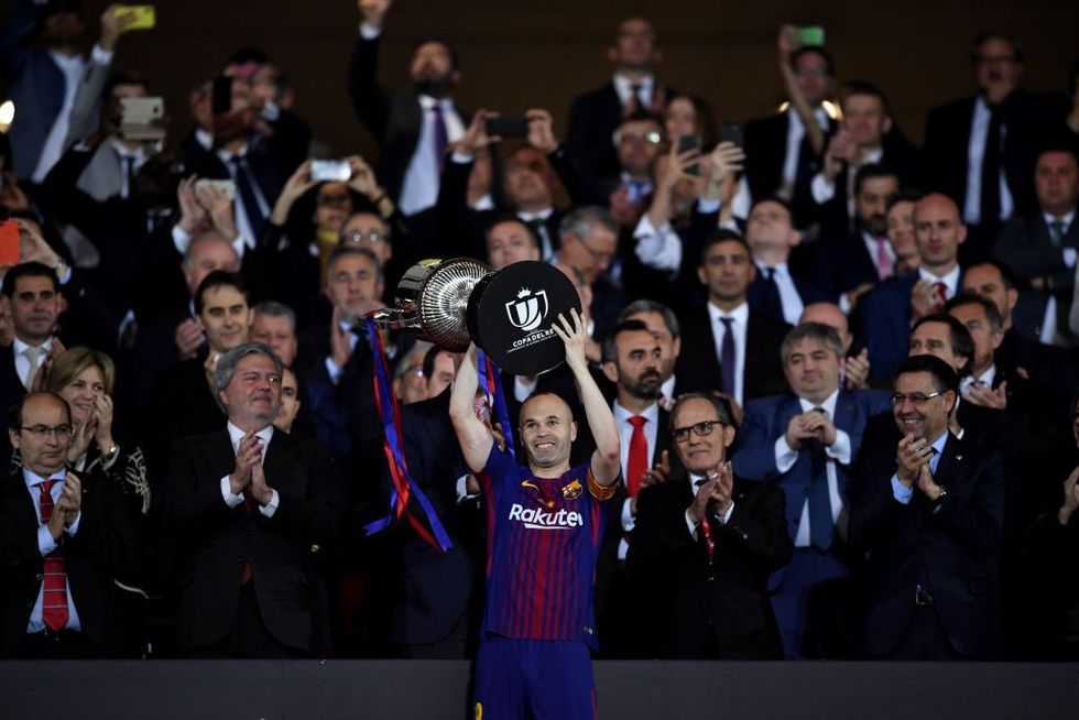 Andres Iniesta Copa del Rey