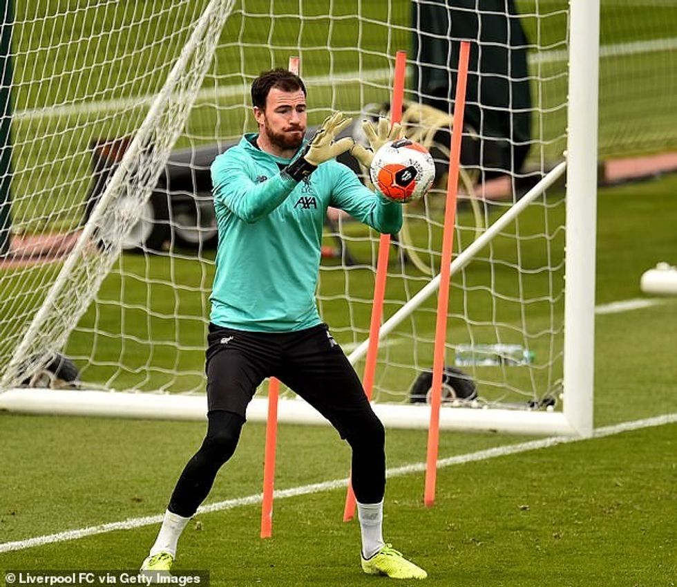 Andy Lonergan has said Xherdan Shaqiri was as hard to face in training as the club's front three