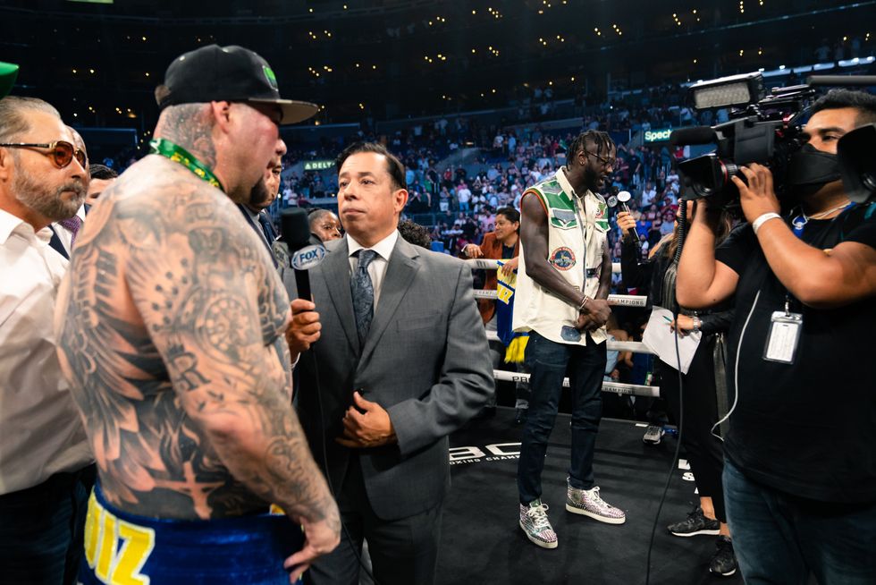 Andy Ruiz Jr and Deontay Wilder are in line to fight