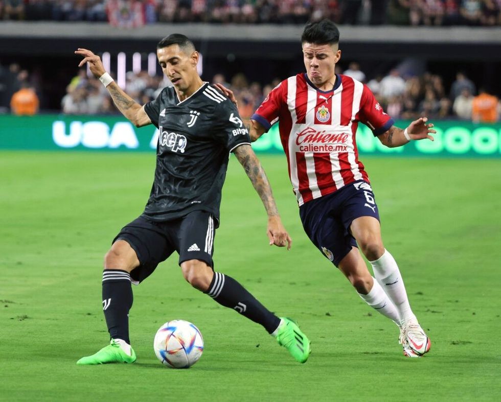 Angel Di Maria në aksion për Juventusin