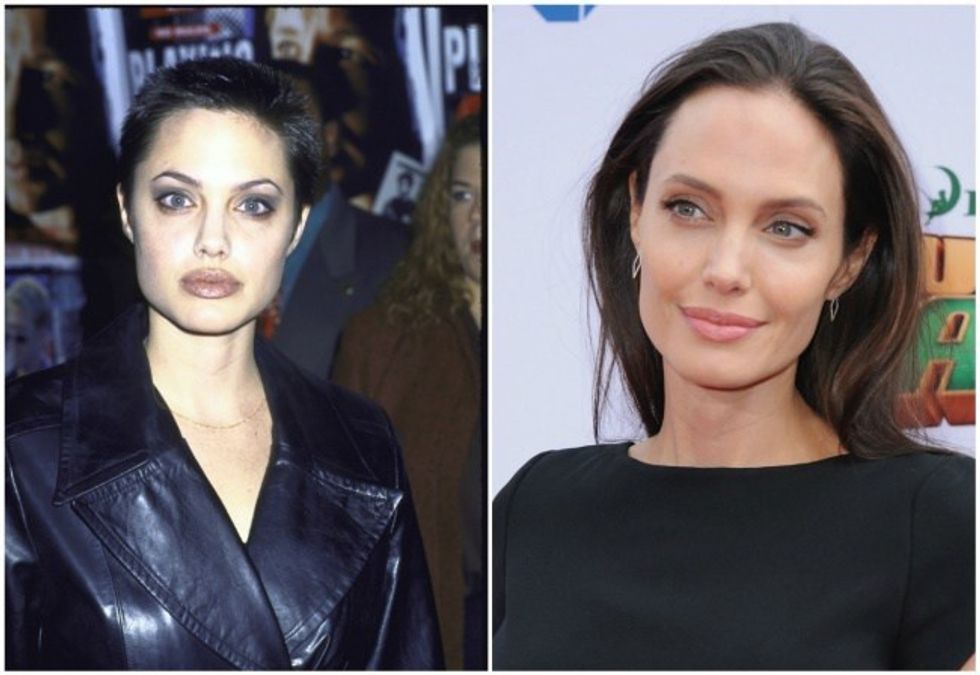 Angelina Jolie, 22 dhe 40 vjeç