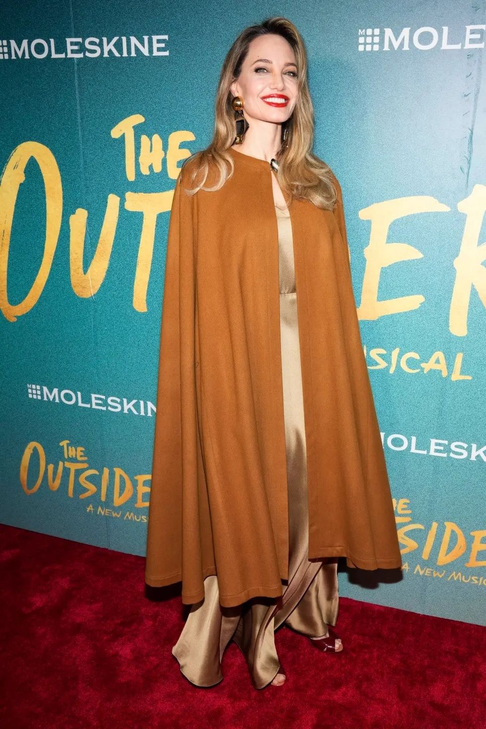 angelina jolie attends outsiders broadway 79904283