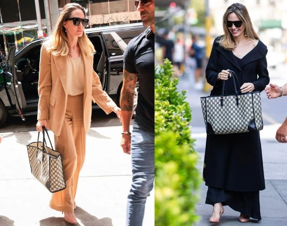 Angelina Jolie dhe canta Celine