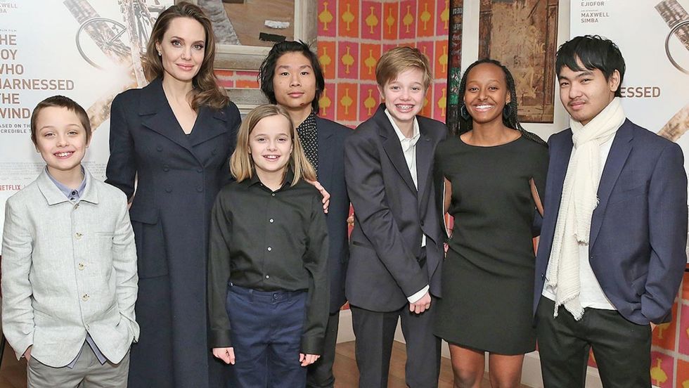 angelina jolie kids