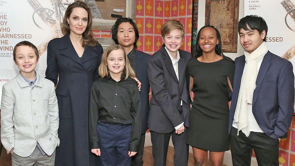 angelina jolie kids