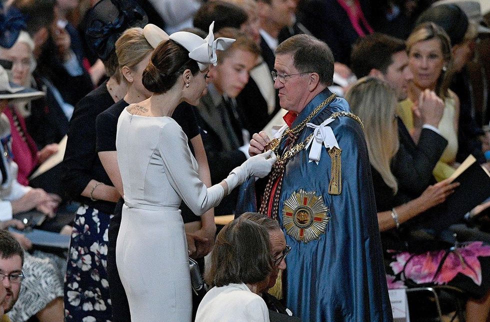 angelina jolie royal order london