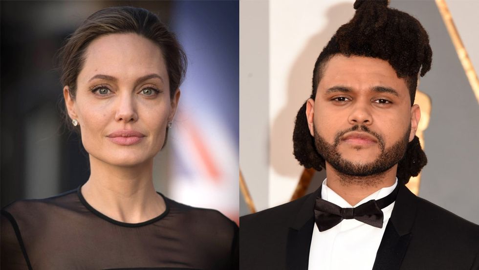 Angelina Jolie The Weeknd