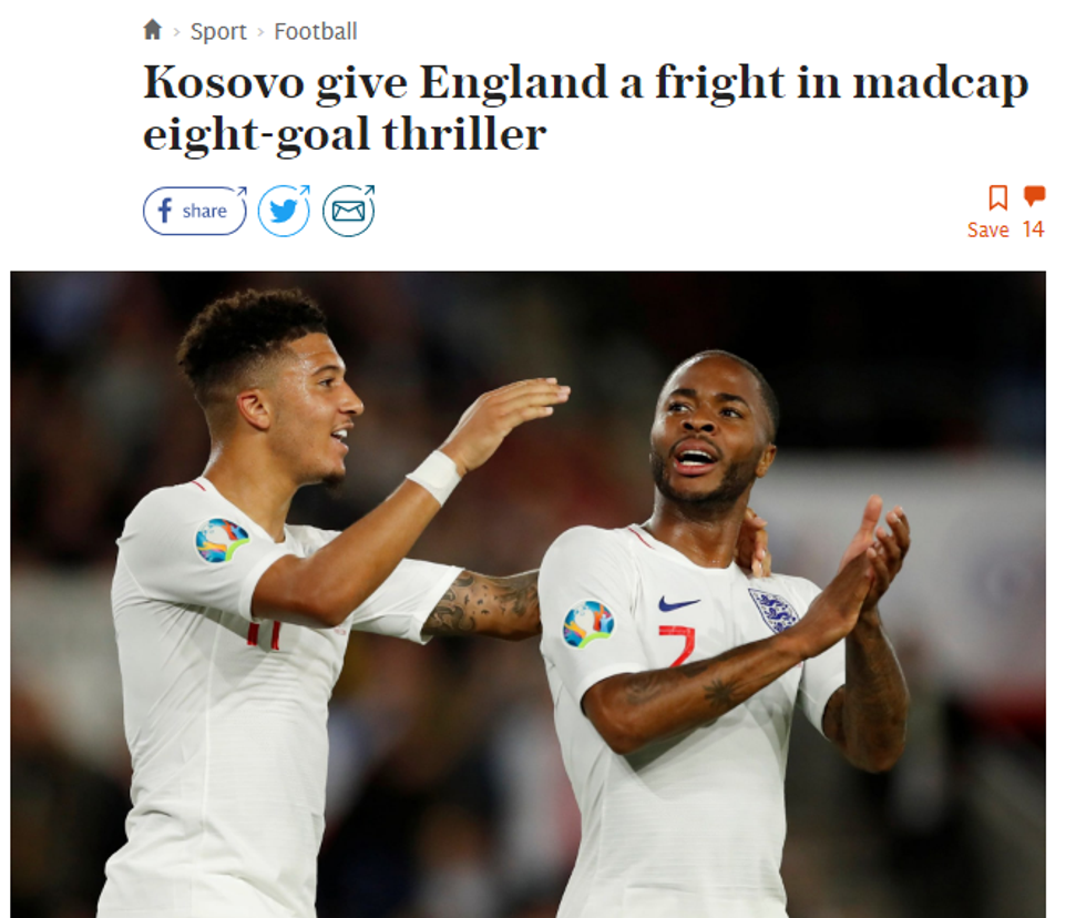 anglia kosove the telegraph